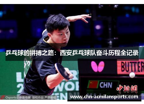 乒乓球的拼搏之路：西安乒乓球队奋斗历程全记录